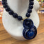 Deep Blue Statement Necklace