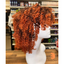 Kelis - 14" Curly Synthetic Wig - Brown/Orange Ombre