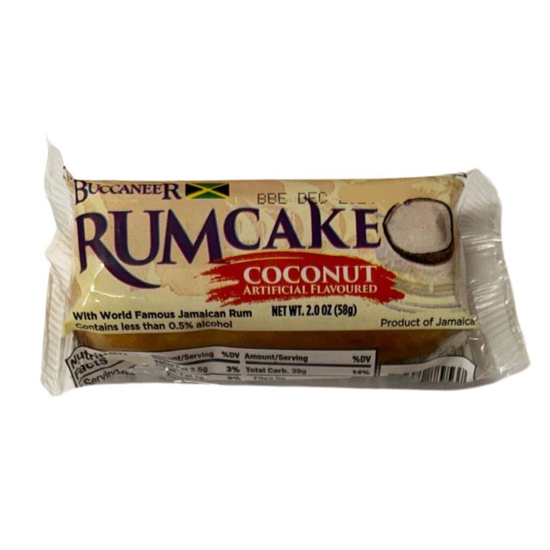 Buccaneer Rum Cake - Coconut 58g