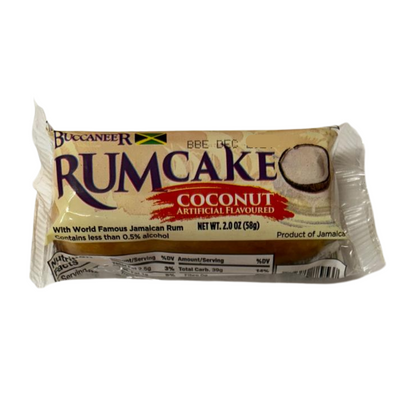 Buccaneer Rum Cake - Coconut 58g