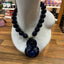 Deep Blue Statement Necklace