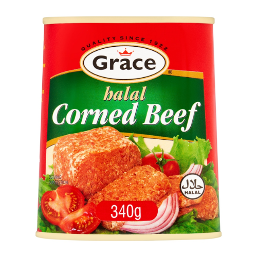 Grace Halal Corned Beef 340g