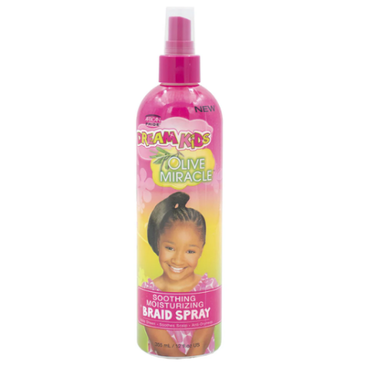 African Pride Dream Kids Olive Miracle Braid Spray 12oz