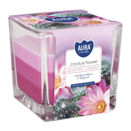 Aura Candles - Cactus Flower Scented Candle 170g