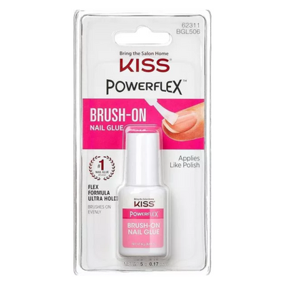 Kiss: Powerflex Brush on Nail Glue 5g BGL506