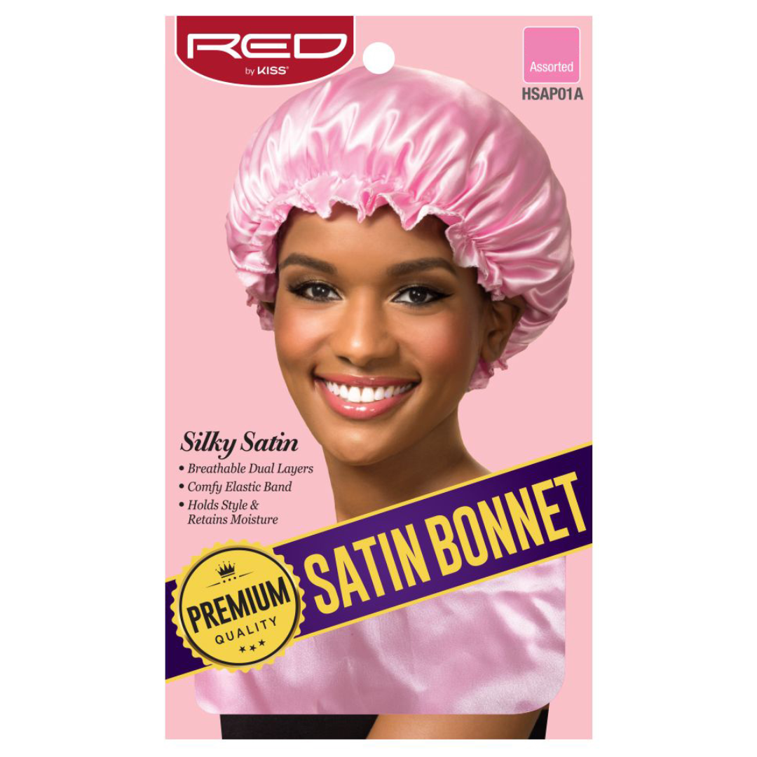 Red By Kiss: Premium Satin Bonnet - Assorted One Size HSAP01A