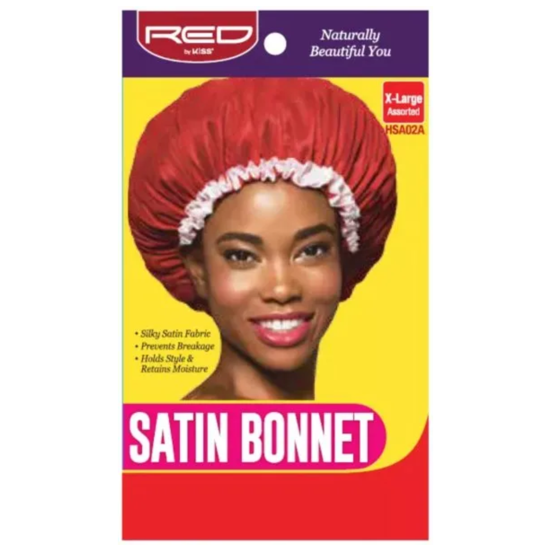 Red By Kiss: Satin Bonnet - Assorted X Large HSA02A