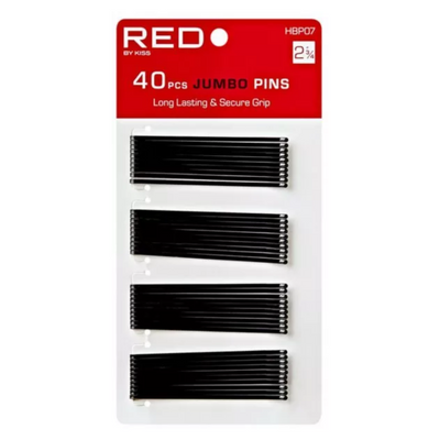 Red By Kiss: 40pcs Jumbo Pins (2.75") HBP07