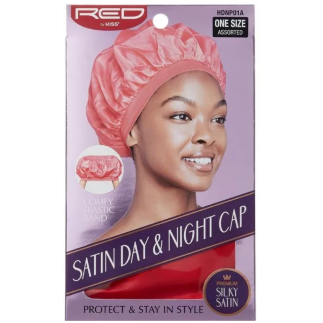 
RED By Kiss: Satin Day & Night Cap - Asstd One Size (HDNP01A)