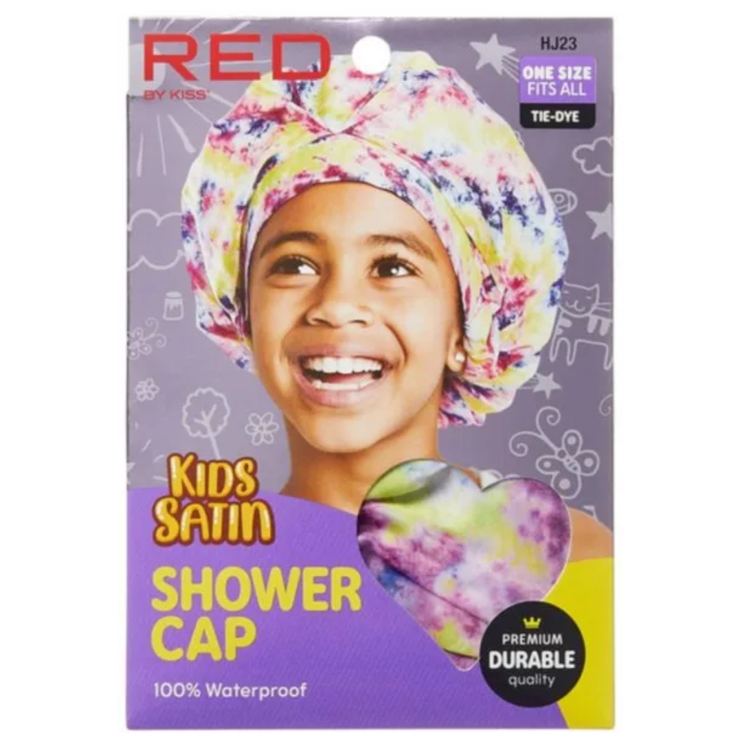 Red By Kiss: Kids Satin Shower Cap - Tie Dye HJ23