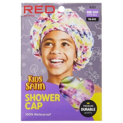 Red By Kiss: Kids Satin Shower Cap - Tie Dye HJ23