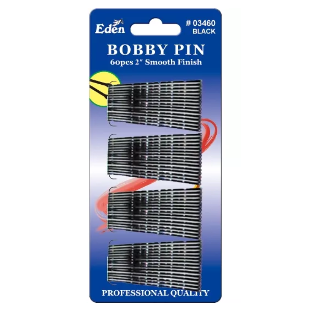 Eden: 60 Bobby Pins 2" - Black #03460