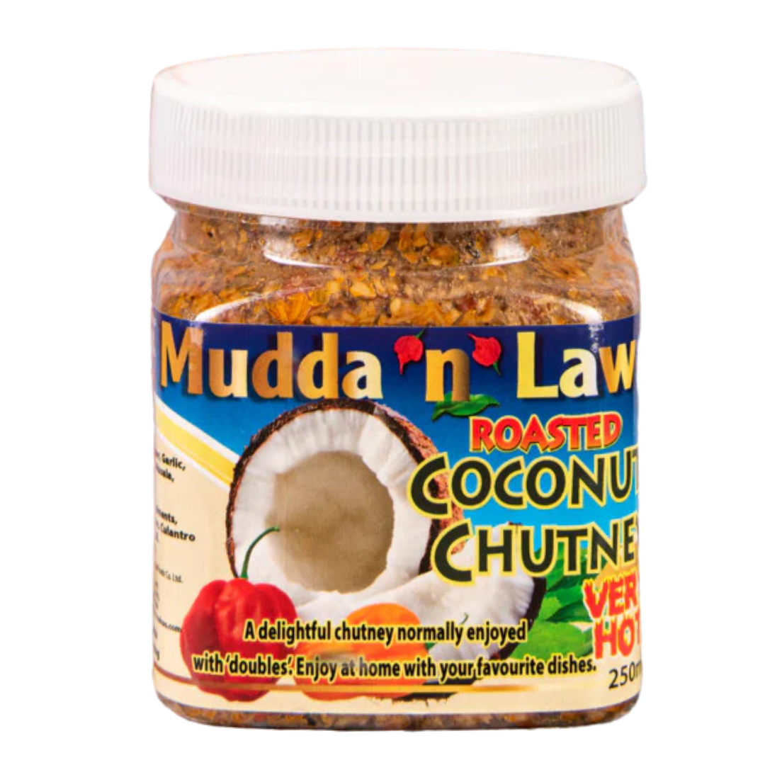 Mudda 'N' Law Roasted Coconut Chutney - Very Hot 250ml