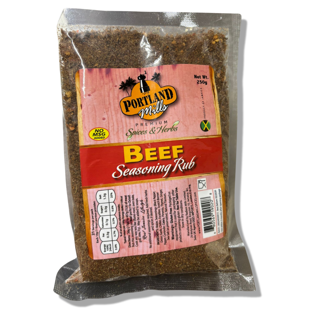 Portland Mills Beef Seasoning Rub 250g