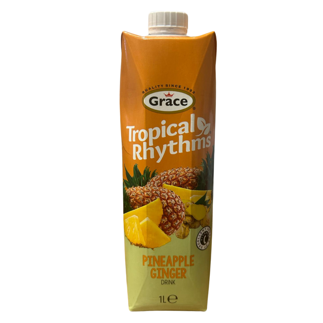 Tropical Rythams Grace Tropical Rhythms - Pineapple Ginger 1L – Riley's Tropical Food