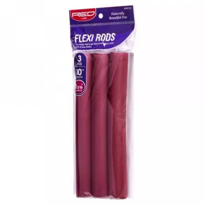 Red by Kiss Flexi Rods (Plum) 10" - 3pcs (HRF20)