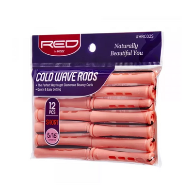 Red by Kiss Cold Wave Rods - Short - 12pcs (HRC02S)