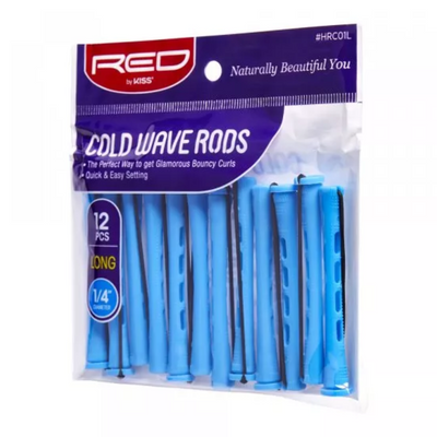 Red by Kiss Cold Wave Rods - Long - 12pcs (HRC01L)
