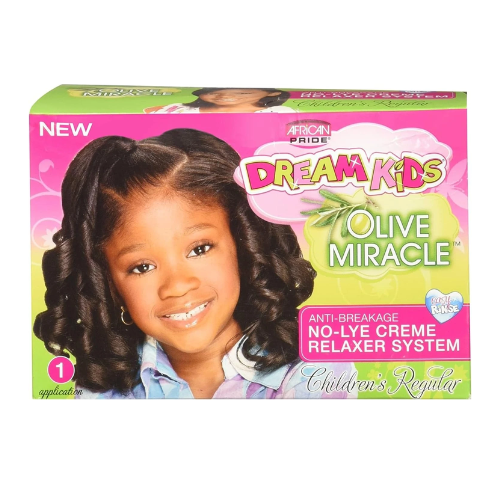 African Pride Dream Kids Olive Miracle Children's Relaxer - Regular