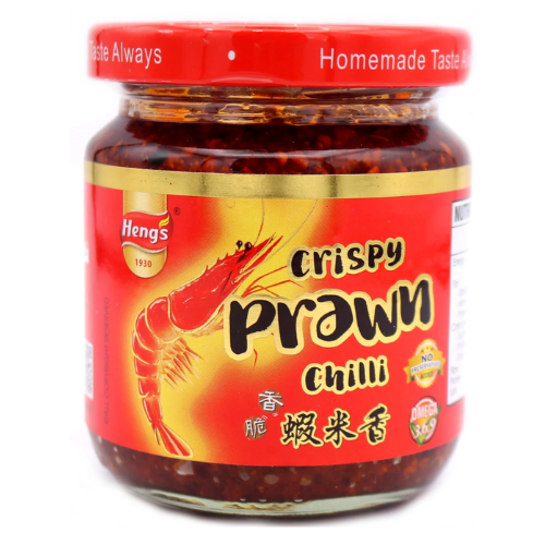 Heng's Crispy Prawn Chilli 180g
