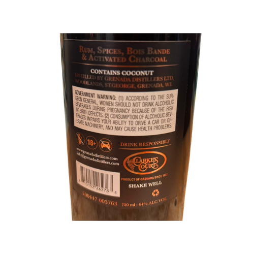 Clarke's Court Jab Oil -  Premium Jab Spirit (Red) 750ml