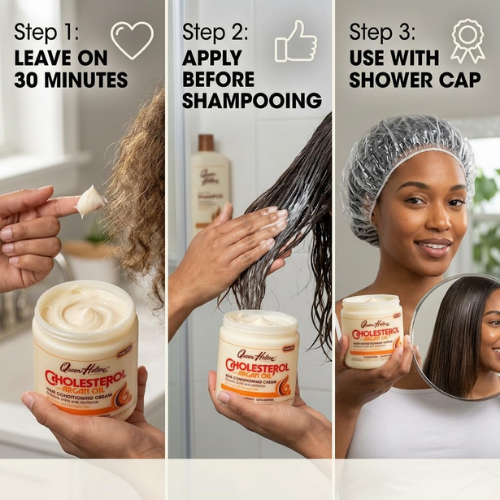 Queue Helene Cholesterol Hair Cream 15oz