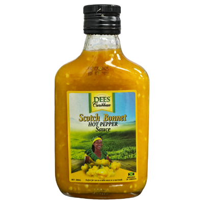Dee’s Caribbean Scotch Bonnet Hot Pepper Sauce 200ml