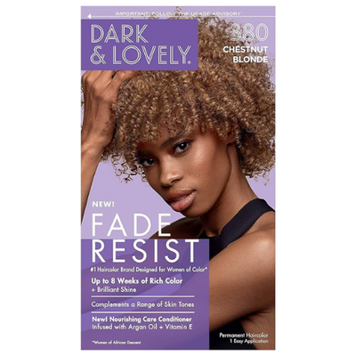 Dark & Lovely Fade Resist Hair Colour - Chestnut Blonde 380