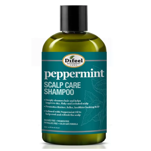 Difeel Peppermint Scalp Care Shampoo 12oz