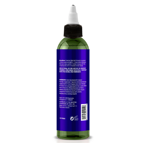 Difeel Itchy Scalp & Tension Relief Hair Oil with Tea Tree & Peppermint Oils 8oz
