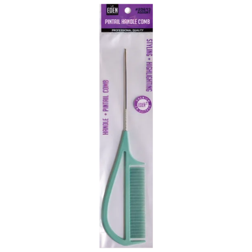Eden Pintail Handle Comb (Assorted Colours) #20613