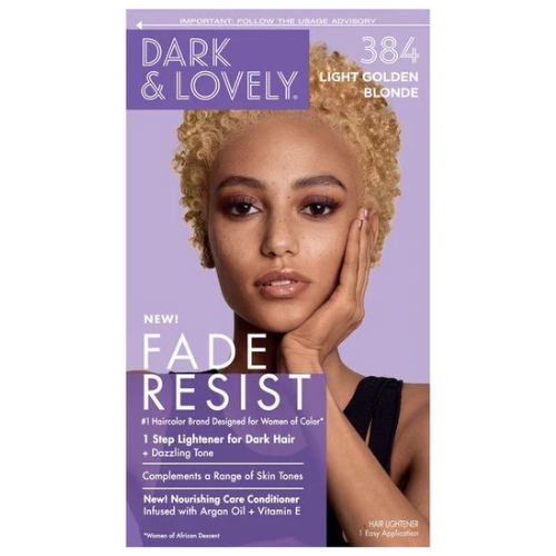 Dark & Lovely Fade Resist Hair Colour - Light Golden Blonde 384
