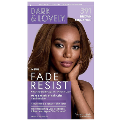Dark & Lovely Fade Resist Hair Colour - Brown Cinnamon 391