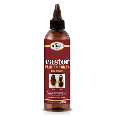 Difeel Castor Oil Pro Growth Hair Oil 8oz