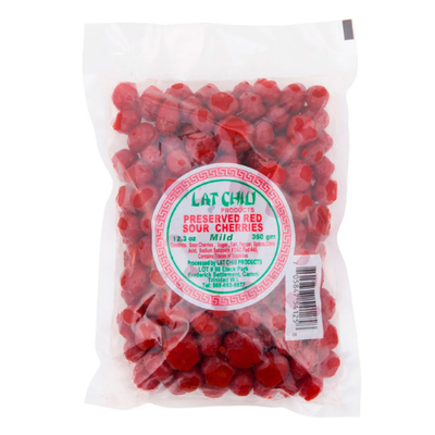 Lat Chiu - Preserved Red Sour Cherries - 350g -PRICE TBC *COMING SOON*