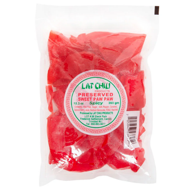 Lat Chiu - Preserved Sweet Paw Paw - Spicy 350g