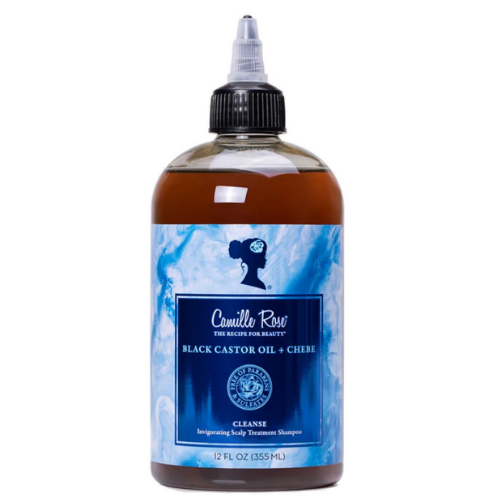 Camille Rose Black Castor Oil & Chebe Cleanse Scalp Treatment Shampoo 12oz