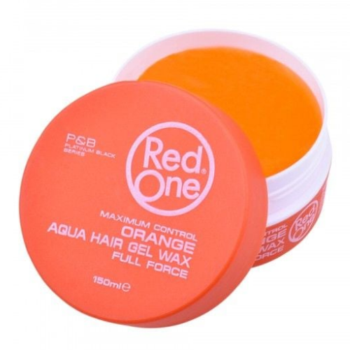Red One Aqua Hair Full Force Orange Styling Gel 150ml