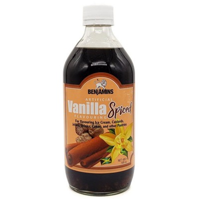 Benjamins Artificial Vanilla Spiced Flavouring 480ml