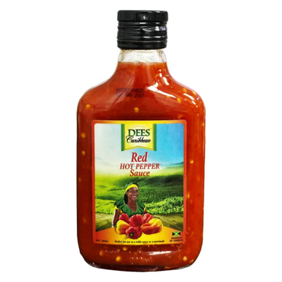 Dees Red Hot Pepper Sauce 200ml