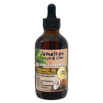 Jamaican Mango & Lime Black Castor Oil - Coconut