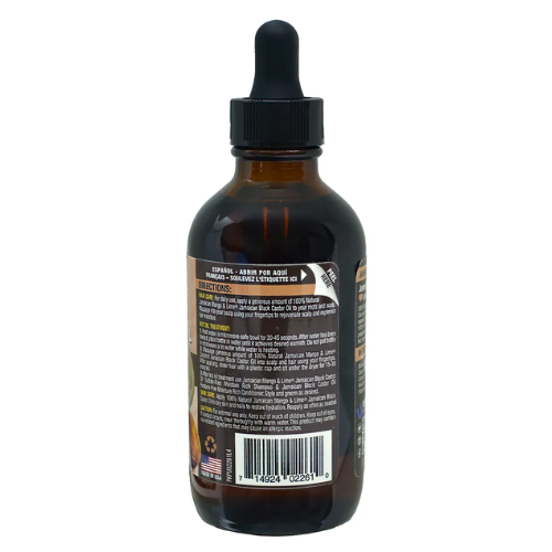 Jamaican Mango & Lime Black Castor Oil - Coconut
