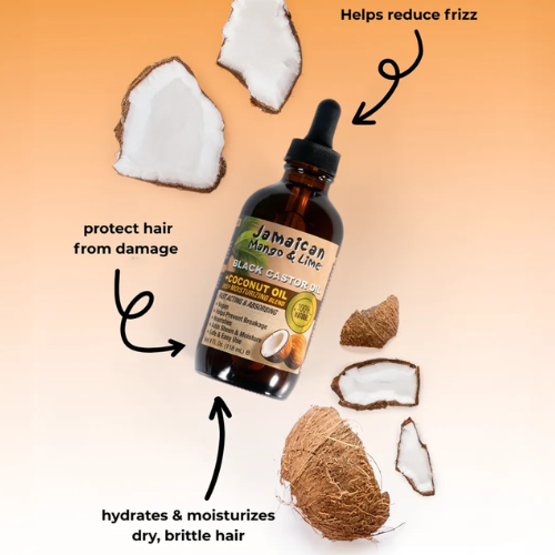Jamaican Mango & Lime Black Castor Oil - Coconut
