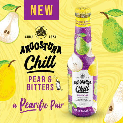 Angostura Chill - Pear and Bitters Sparkling Drink