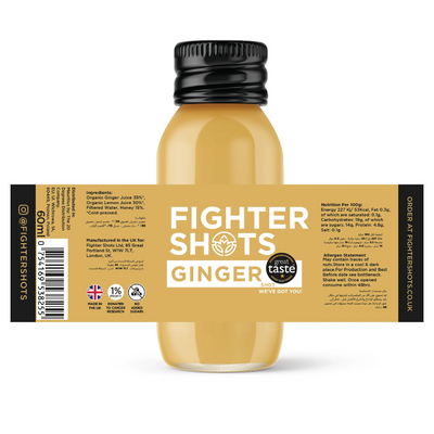 Fighter Shots Ginger 60ml