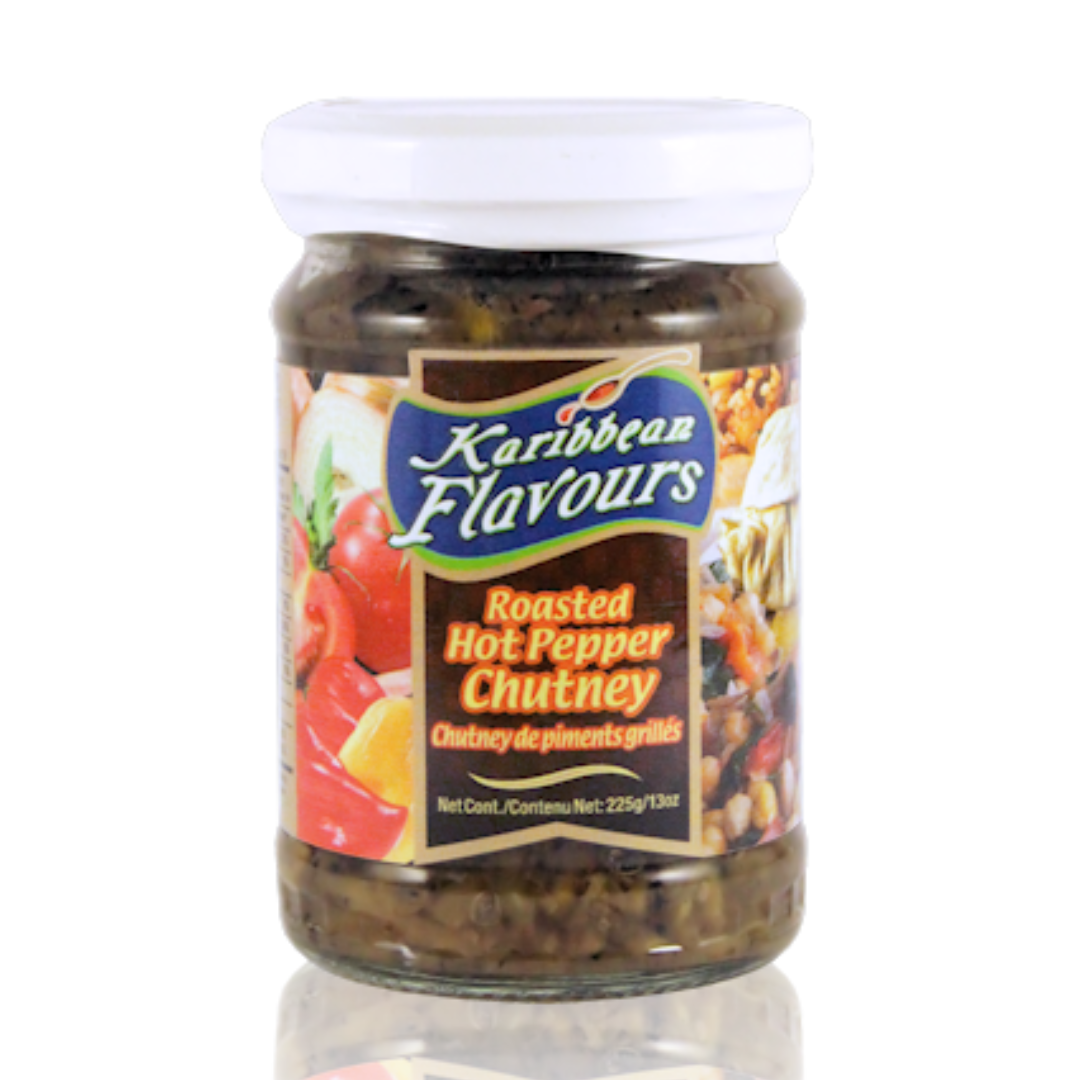 Karibbean Flavours Roasted Hot Pepper Chutney 225g