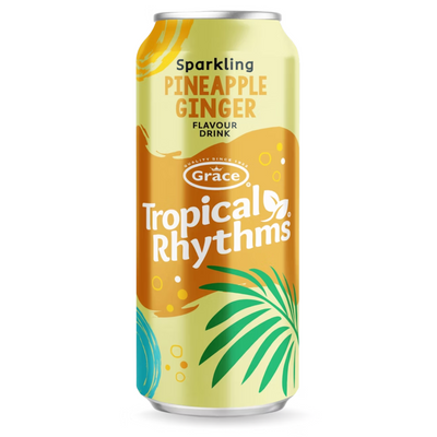 Grace Tropical Rhythms - Sparkling Pineapple Ginger Drink 330ml
