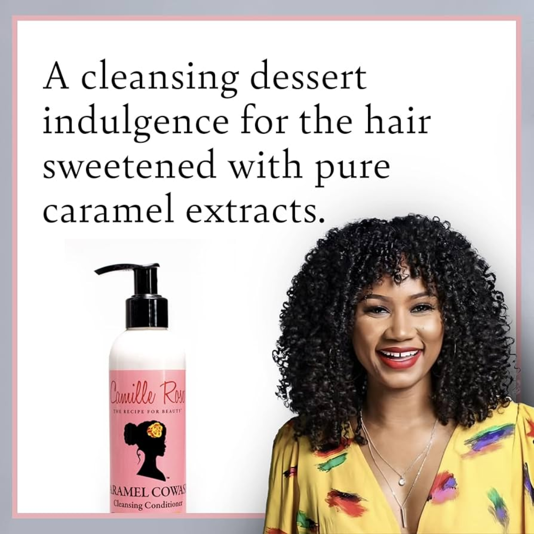 Camille Rose - Coconut & Rosemary Oil - Caramel Co Wash Cleansing Cond ...