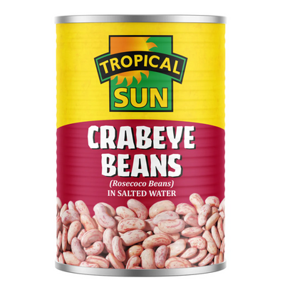 Tropical Sun Crabeye Beans in Salted Water 400g