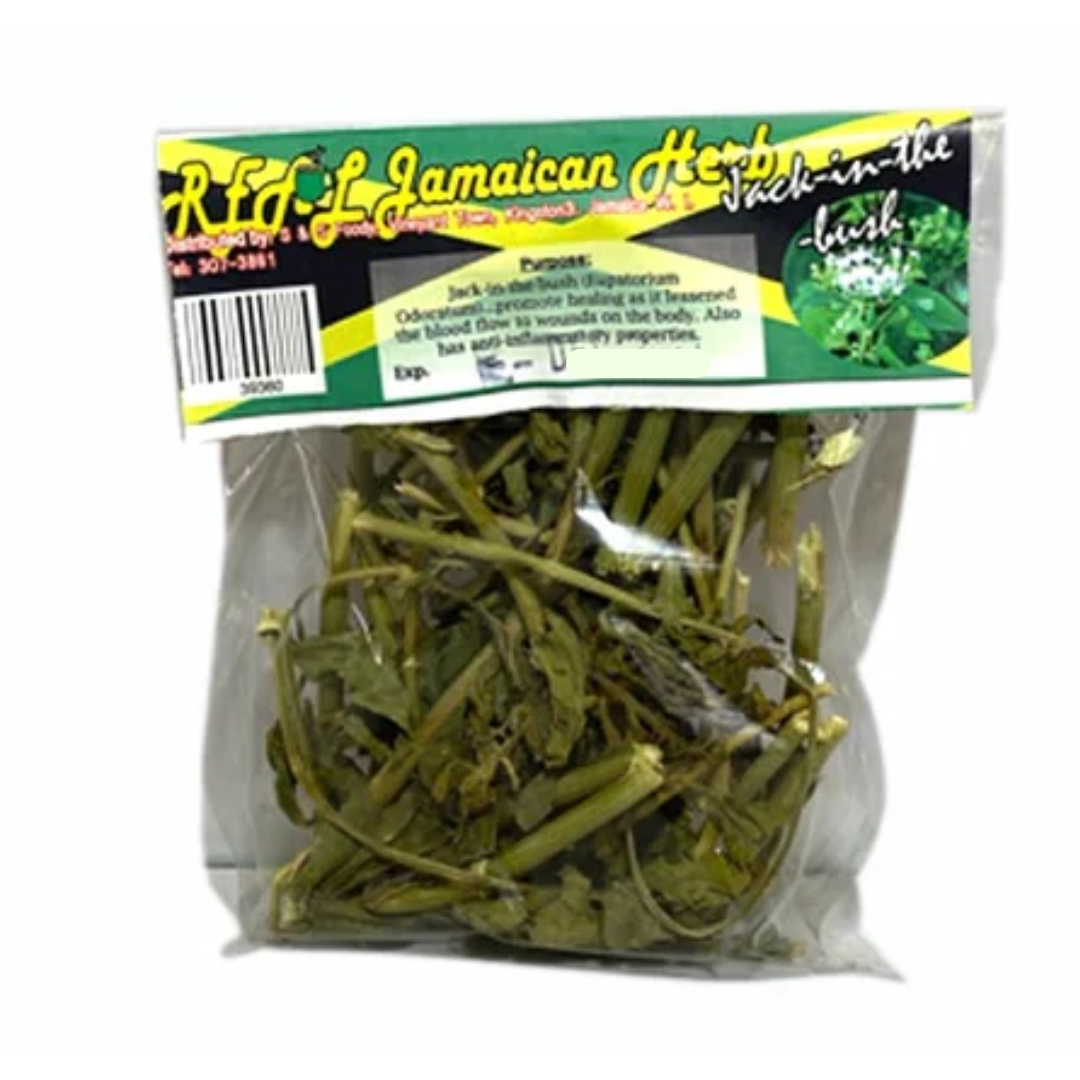 Real Jamaican Herb - Jack in the Bush 10g (Approx)